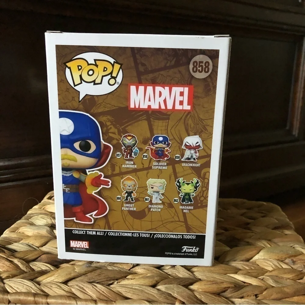 Funko Pop Marvel Infinity Warps Solder Supreme #858